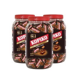 Kopiko Coffee Candy (800 gr) – Pocket Coffee Candies Made of Indonesia Coffee Beans Contains Real Coffee Extract for Better Taste – World’s Best Coffee Candy
