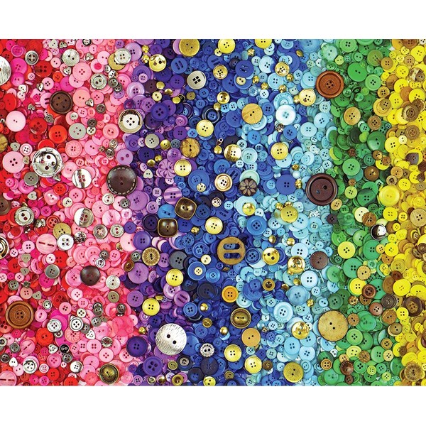 Springbok's 1000 Piece Jigsaw Puzzle Bunches of Button - Made in USA