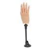 Nail Training Practice Hand Professional Bendable Silicone Female Mannequin Hand