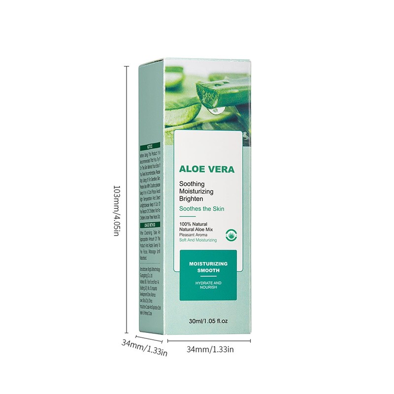 Hppsctink 2pcs Aloe Vera Essenz, Feuchthalte-Essenz, Sanfte Hydratation, Versorgt das