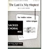 The Lord is My Shepherd - Sheet Music for Unison