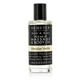 The Library of Fragrance Massage & Body Oil - Hawaiian Vanilla, 60 ml