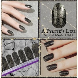 Color Street A Pyrite’s Life Nail polish strips GEM FATALE Collection