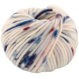LANA GROSSA Feltro Macchiato Felt Yarn for Creative Crafts, High-Quality Wool for Wet and Dry Felting, Hand Knitting Yarn Made of 100% Virgin Wool, 50 g Wool for Knitting and Crocheting, 50 m Yarn FB