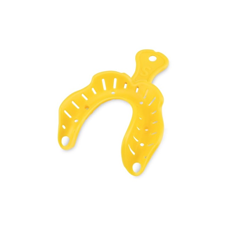 Practicon Disposable Edentulous Impression Trays, Small Lower, Pack of 12