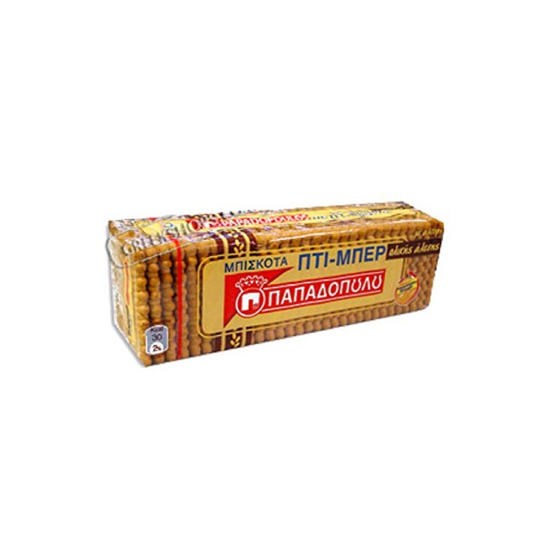 Papadopoulou Petit Beure Whole Grain Cookies 225g