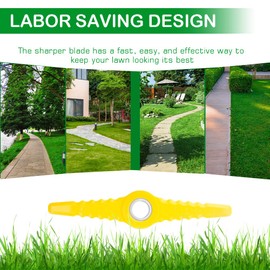 SB601RB-3Pack Replacement Blade Sharp Blade, Replacement Blades, Weed Wacker Blades Compatible with Electric/Trimmer/Edger Blade for SB600E, SB601E & SB602E, Yellow