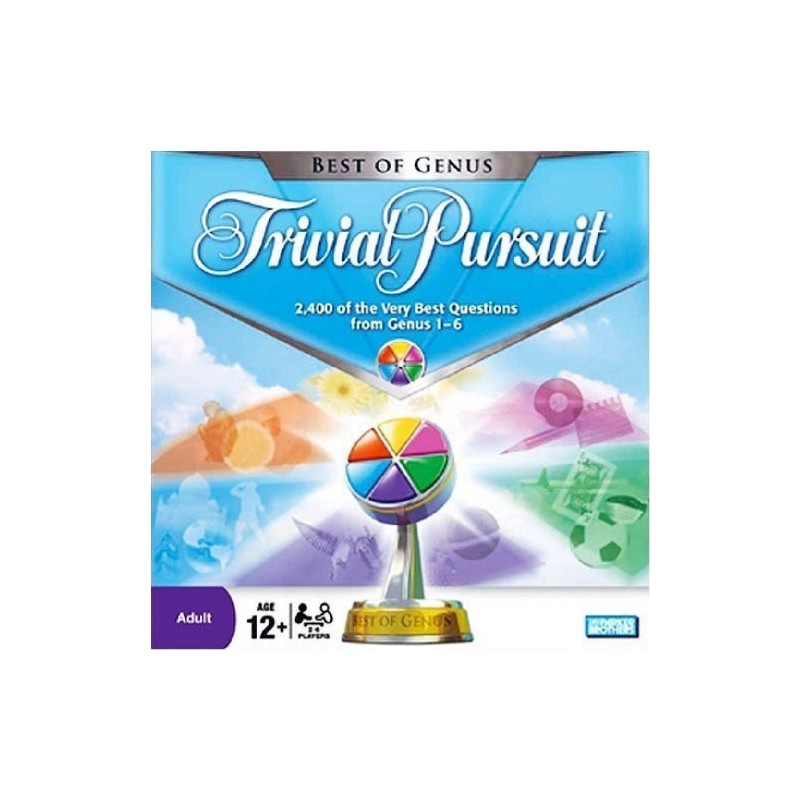 Trivial Pursuit Best of Genus Version Board Game By Parker