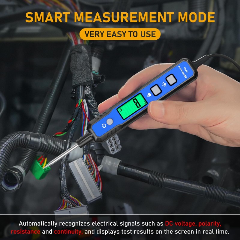OBDResource Smart Automotive Test Light 0.8V-100V Circuit Tester with Buzzer
