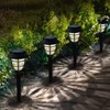 10 Pack Solar Pathway Lights Outdoor - Bright Solar Powered
