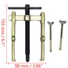 XMHF Adjustable Two Jaw Bearing Gear Puller Tool Carbon Steel
