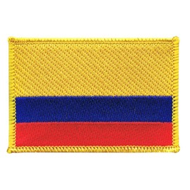 Flaggenfritze Colombia Flag Patch + Free Sticker
