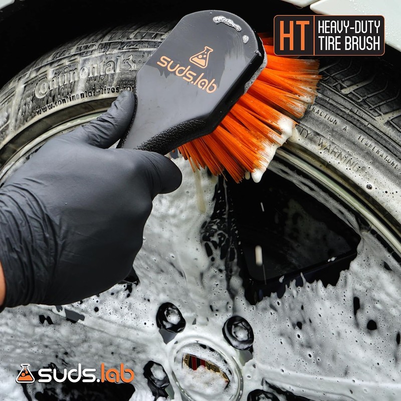 Cepillo para polvo de llantas SudsLab SL-HT001-800 – Limpieza profunda