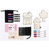 Rico Design Textile Pens Neon Pack of 5 - Water-based