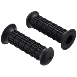 キジマ (kijima) バイク グリップ クラシックミニグリップ 非貫通タイプ ブラック 121*22.2mm 原付 スクーター 201-4901