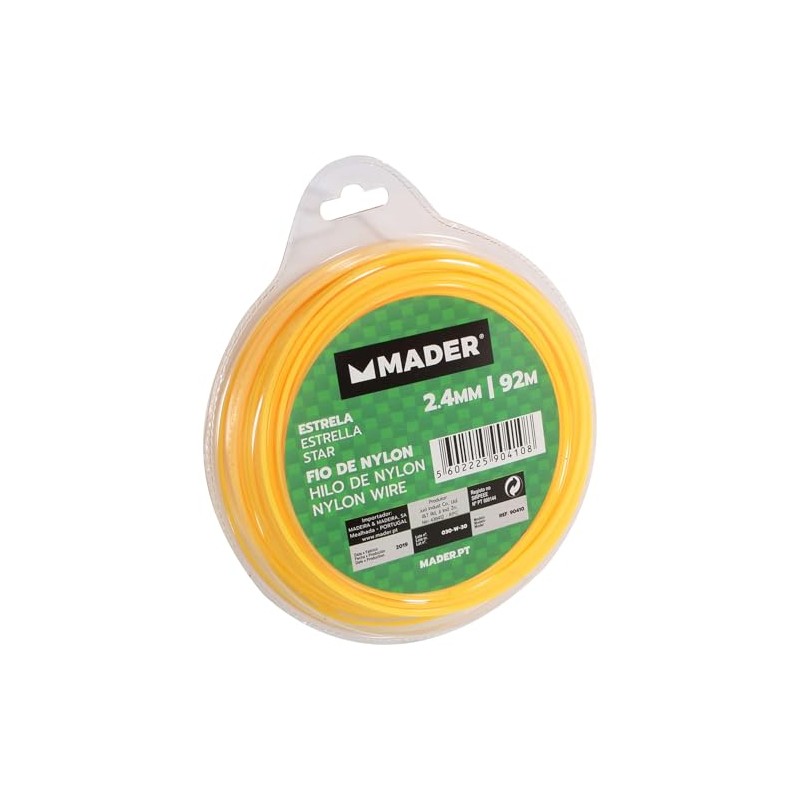 Nylonfaden – Sternfaden 2,5 mm, 92 m Länge, ideal für