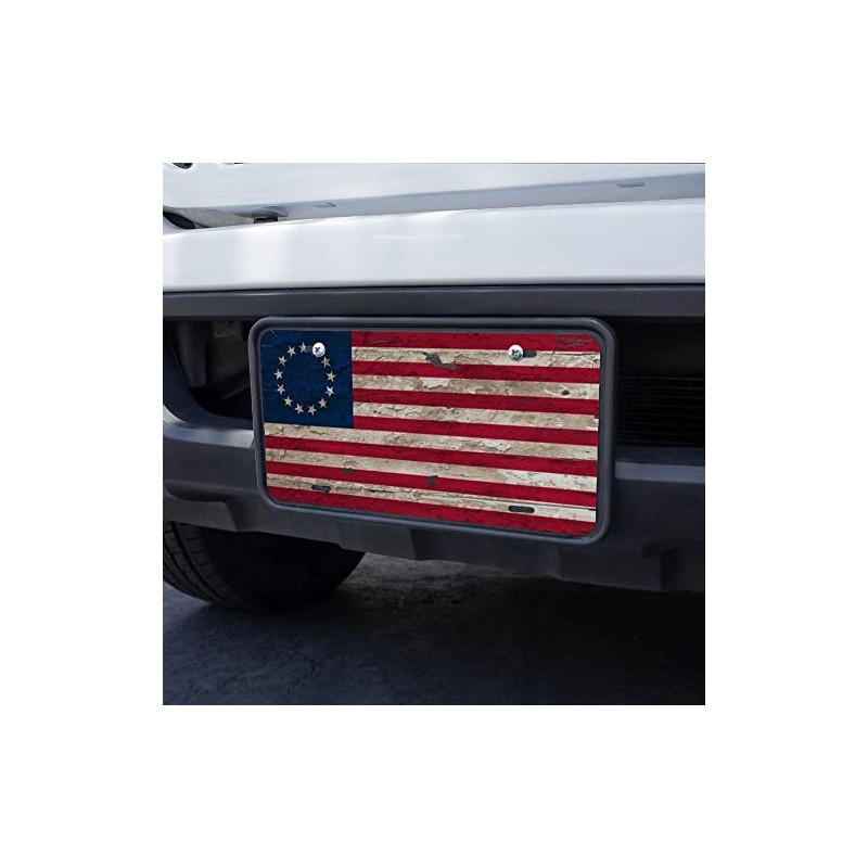 GRAPHICS & MORE Rustic Betsy Ross 1776 Distressed American Flag