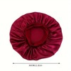 Boolavard 4 Pack Silk Bonnet for Sleeping Women Satin Bonnet