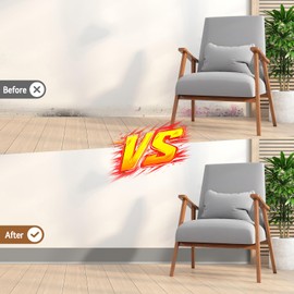 INMOZATA Vinyl Baseboard Molding 4 Inch Peel and Stick, 40Ft Flexible Baseboard Molding Trim Wall Base Floor Decoration Molding Trim for Kitchen Garage Home Office (Gray)