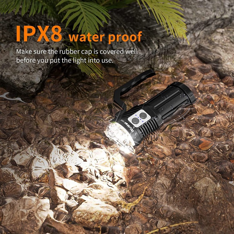 Wurkkos TS32 Super Bright Led Flashlight 13000 Lumens Max, Powerful