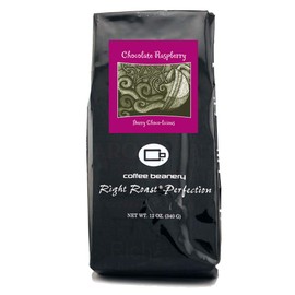 Chocolate Raspberry Flavored Coffee, Specialty Arabica Coffee, Medium Roast, 12 ounce, Automatic Drip (Ground)
