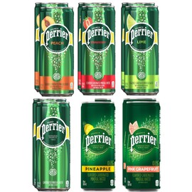 Flavored Carbonated Mineral Water Variety Pack - 11.15 Fl Oz. Cans (12 - Count)