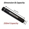 Thermos Flask Slim Long Water Bottle Dopper Stainless Steel 250
