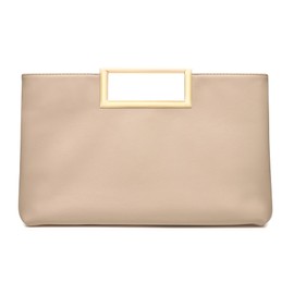 SWEETV Clutch Purses for Women Evening/Formal, Fashion PU Leather Purse for Prom, Cocktail, and Wedding,Nina