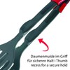 Westmark Duetto Flonal Plus 21002275 Double Spatula / Serving Tongs,
