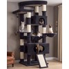 Gitelsnour Cat Tree, 78.7'' Cat Tower, 2 Big Condos for