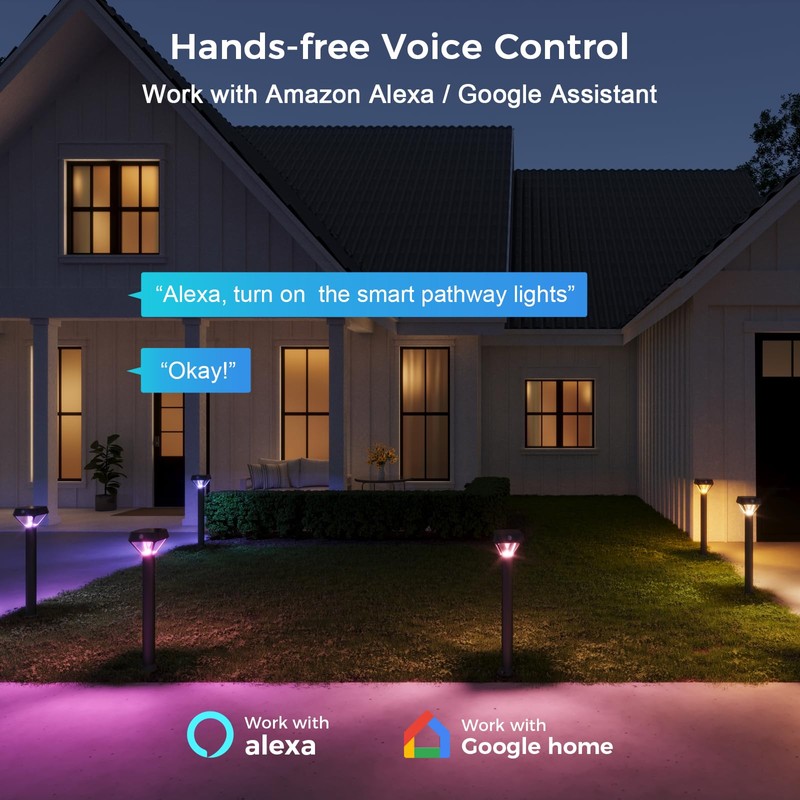 XMCOSY+ Smart Bridge for Smart Solar Outdoor Lights with Motion