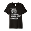 Jameson Quote Funny Birthday Custom Name Idea Engineer Premium T-Shirt