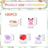 sinirttou Set of 100 Mini Resin Animal Figures Set, Animal