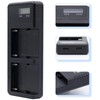 NP-F970 Fast Charger Dual USB for Sony： NP-F930 NP-F950 NP-F960