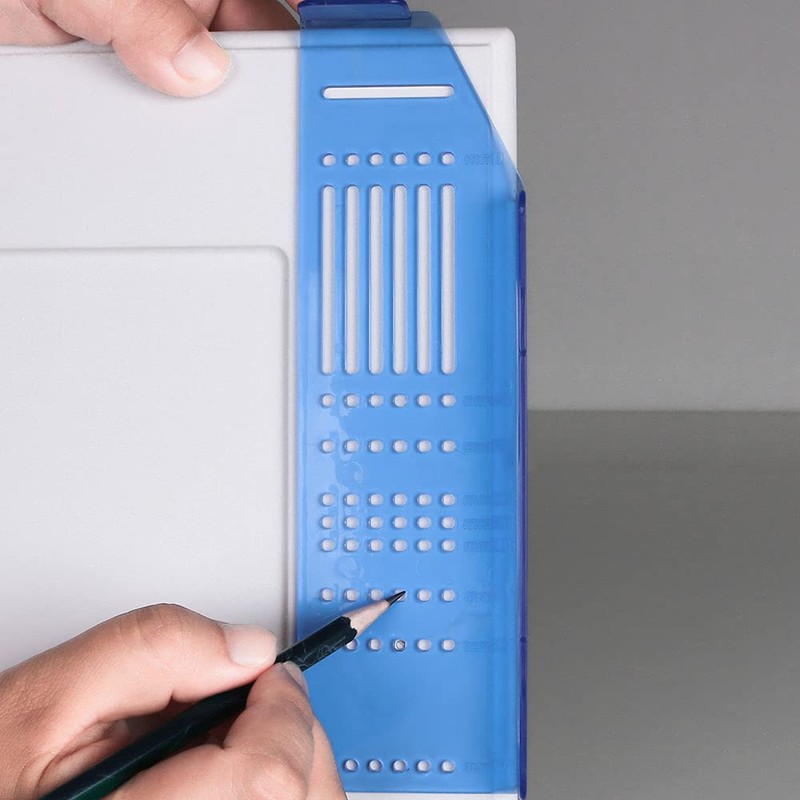 LONTAN Cabinet Handles Template Cupboard Handle Drill Mounting Template -