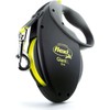 Flexi Giant Tape Leash , 26 ft, Large, Black/Neon