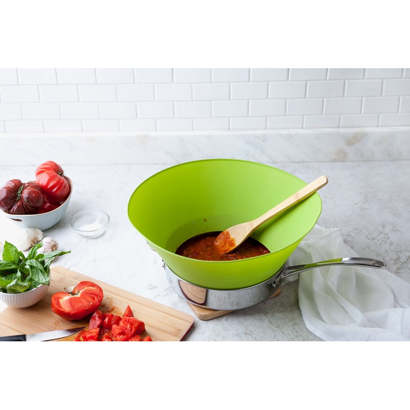 Frywall 10 (Medium) - Green - Splatter Guard, as Seen