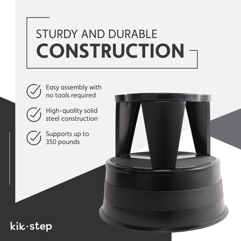Cramer Kik Step Steel Step Stool - Two Step Stool,