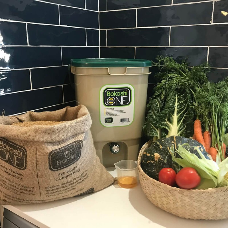Bokashi One - Bucket Composting System, White