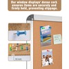 Mifuro 38"x38" Enclosed Bulletin Board, Lockable Weather-Resistant Aluminum Cork Noticeboard