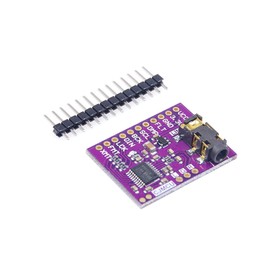 DollaTek PCM5102A Digital-to-Analog Converter PLL Voice Module Stereo DAC Sound Card Board 3.5mm Stereo Jack 24 Bits Digital Audio Module for Raspberry Pi