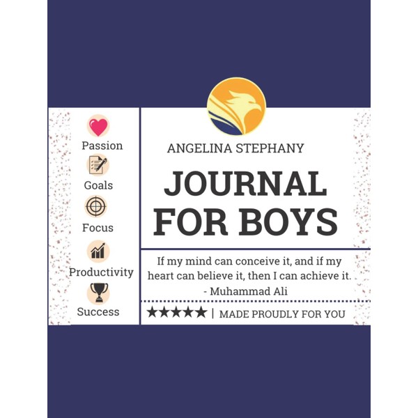 Journal for Boys: Notebook, Journal, for boys, ages 8-12, 12-16,