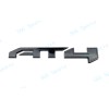 GMC 1PC Gloss Black Rear Tailgate AT4 Emblem Badge Fit