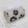 Leather Tissue Box Cover Rectangle,Tissue Box Holder,Faux Leather Tissue Box
