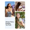 Aecooly Slim Portable Fan, Thin Handheld Fan, USB Rechargeable Mini