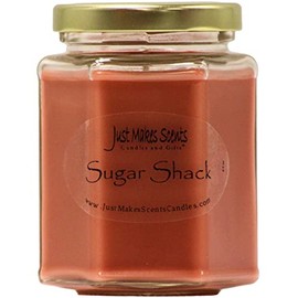 Sugar Shack (Maple, Bourbon & Gunpowder) Blended Soy Candle by Just Makes Scents
