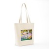 CafePress Garden/English Setter Tote Bag Reusable Natural Beige Canvas Shopping
