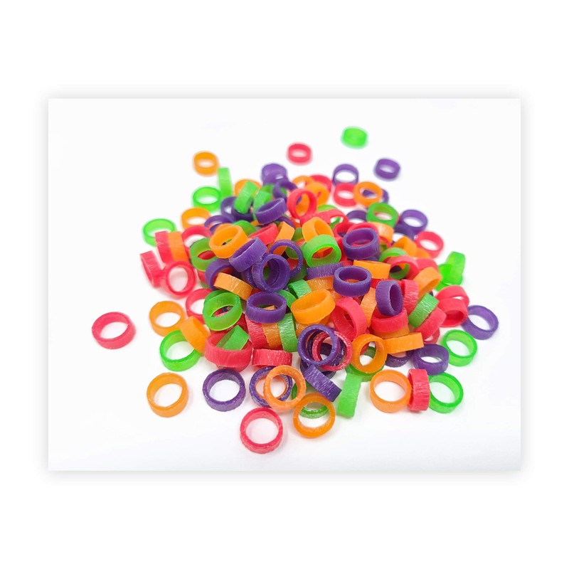 100 Baby Poultry Leg Bands 5/16" Large Size 5 Chick