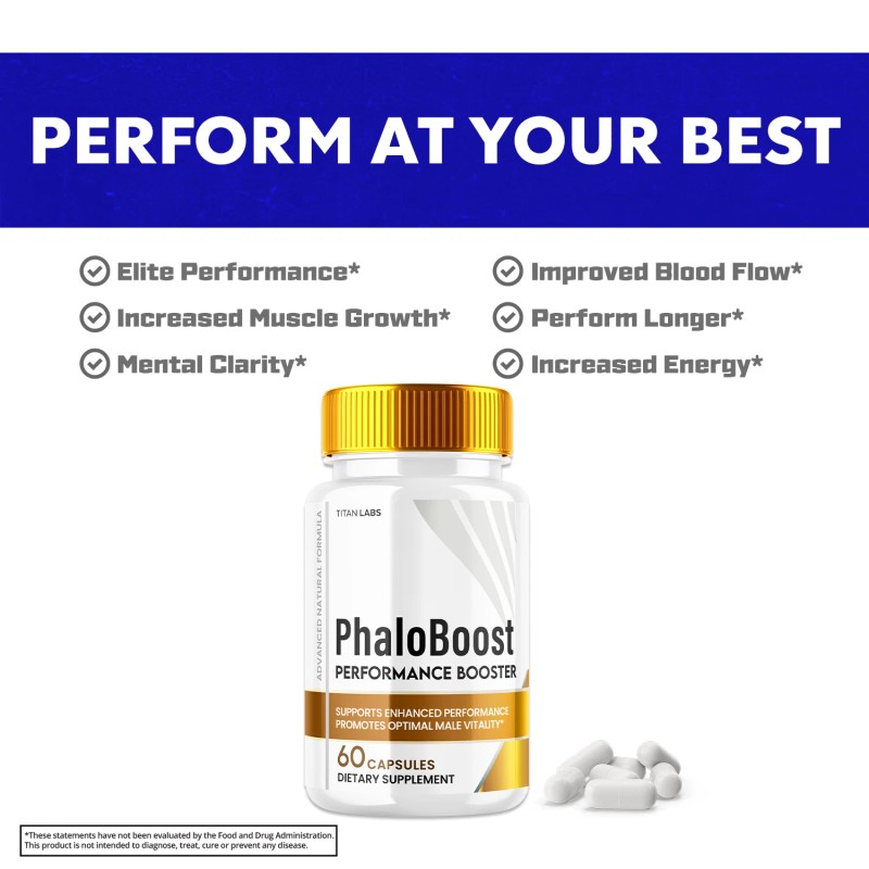 Titan Labs Phaloboost - Premium Capsules for Men’s Vitality and