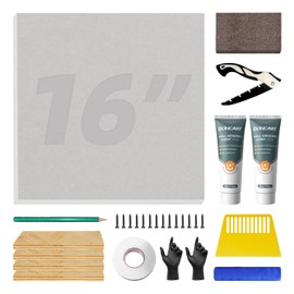 Drywall Repair Kit,Drywall Repair Panel 16” x16“,Sheetrock Repair Kit,Drywall Ceiling Repair,Large Hole Drywall Repair Kit